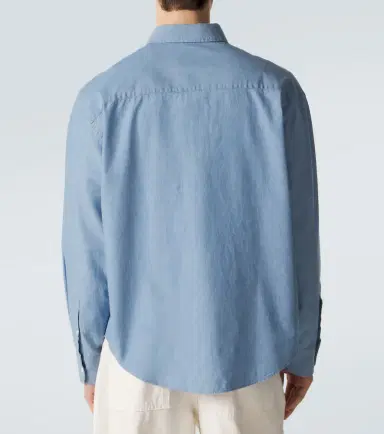Ami Paris Ami de Caur cotton chambray shirt | Thumbnail 5 Ami Paris Ami de Caur cotton chambray shirt | Thumbnail 5