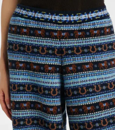 Stella McCartney Knitted virgin wool wide-leg pants | Thumbnail 5 Stella McCartney Knitted virgin wool wide-leg pants | Thumbnail 5