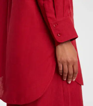 Eres Mignonette oversized linen shirt | Thumbnail 2 Eres Mignonette oversized linen shirt | Thumbnail 2