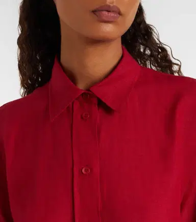 Eres Mignonette oversized linen shirt | Thumbnail 4 Eres Mignonette oversized linen shirt | Thumbnail 4
