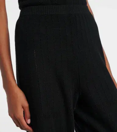 Eres Alliage pointelle wool and cashmere wide-leg pants | Thumbnail 5 Eres Alliage pointelle wool and cashmere wide-leg pants | Thumbnail 5