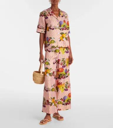 Eres Cannelle silk twill wide-leg pants | Thumbnail 2 Eres Cannelle silk twill wide-leg pants | Thumbnail 2