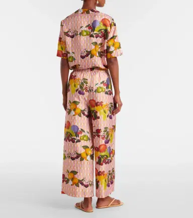 Eres Cannelle silk twill wide-leg pants | Thumbnail 5 Eres Cannelle silk twill wide-leg pants | Thumbnail 5