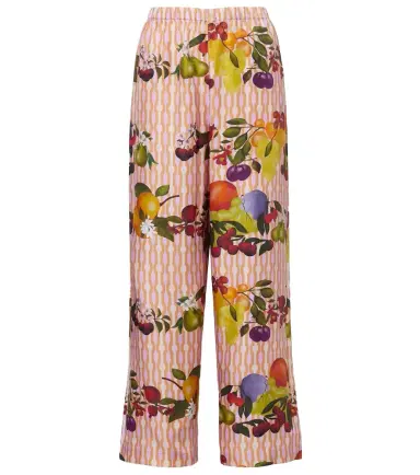 Eres Cannelle silk twill wide-leg pants | Thumbnail 1 Eres Cannelle silk twill wide-leg pants | Thumbnail 1