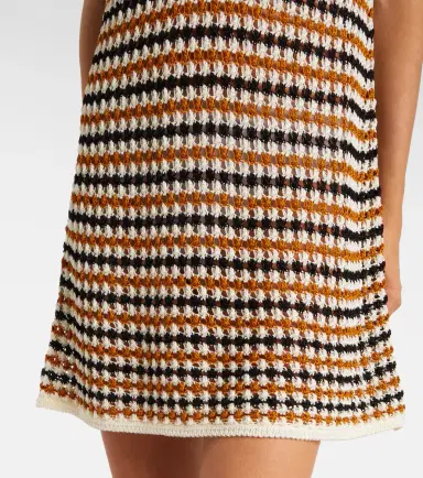 Eres Inedit open-knit cotton-blend polo dress | Thumbnail 2 Eres Inedit open-knit cotton-blend polo dress | Thumbnail 2