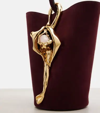 Chloé Chloé Eden Treasures Small suede bucket bag | Thumbnail 4 Chloé Chloé Eden Treasures Small suede bucket bag | Thumbnail 4