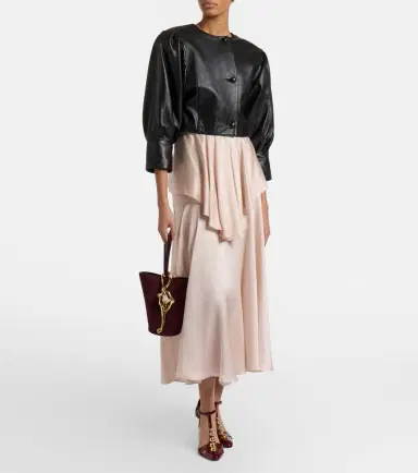 Chloé Chloé Eden Treasures Small suede bucket bag | Thumbnail 6 Chloé Chloé Eden Treasures Small suede bucket bag | Thumbnail 6