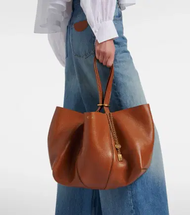 Chloé Chloé Chloé Spin East-West leather tote bag | Thumbnail 5 Chloé Chloé Chloé Spin East-West leather tote bag | Thumbnail 5