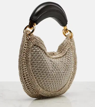 Chloé Chloé Summer Banana Mini crochet shoulder bag | Thumbnail 3 Chloé Chloé Summer Banana Mini crochet shoulder bag | Thumbnail 3