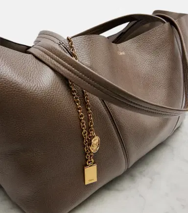 Chloé Chloé Chloé Spin Medium leather tote bag | Thumbnail 2 Chloé Chloé Chloé Spin Medium leather tote bag | Thumbnail 2
