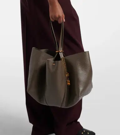 Chloé Chloé Chloé Spin Medium leather tote bag | Thumbnail 5 Chloé Chloé Chloé Spin Medium leather tote bag | Thumbnail 5