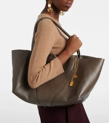 Chloé Chloé Chloé Spin Medium leather tote bag | Thumbnail 6 Chloé Chloé Chloé Spin Medium leather tote bag | Thumbnail 6