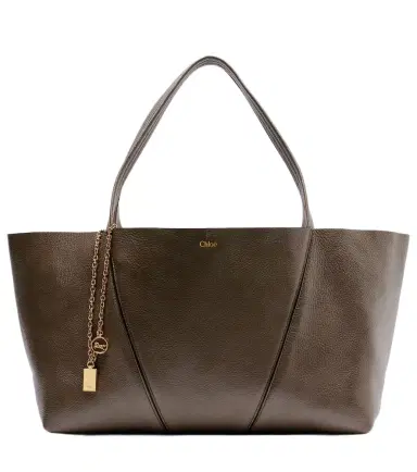 Chloé Chloé Chloé Spin Medium leather tote bag | Thumbnail 1 Chloé Chloé Chloé Spin Medium leather tote bag | Thumbnail 1