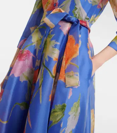 Carolina Herrera Floral silk organza gown | Thumbnail 6 Carolina Herrera Floral silk organza gown | Thumbnail 6