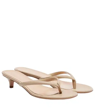 Gianvito Rossi Calypso 35 leather thong sandals | Thumbnail 1 Gianvito Rossi Calypso 35 leather thong sandals | Thumbnail 1