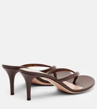 Gianvito Rossi Calypso 70 leather sandals | Thumbnail 2 Gianvito Rossi Calypso 70 leather sandals | Thumbnail 2