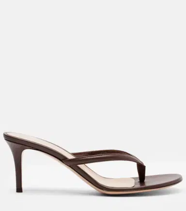 Gianvito Rossi Calypso 70 leather sandals | Thumbnail 4 Gianvito Rossi Calypso 70 leather sandals | Thumbnail 4