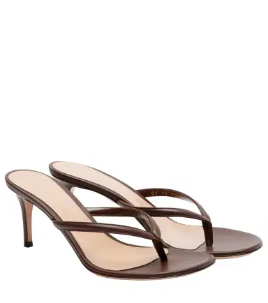 Gianvito Rossi Calypso 70 leather sandals | Thumbnail 1 Gianvito Rossi Calypso 70 leather sandals | Thumbnail 1