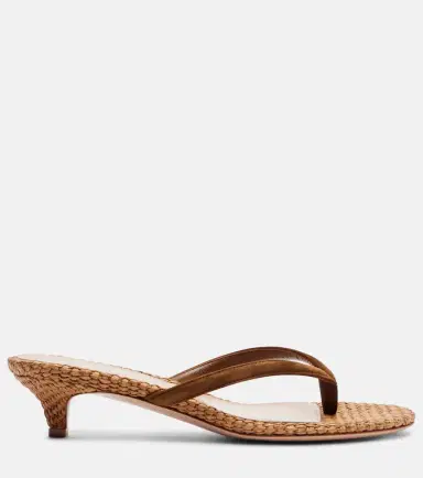 Gianvito Rossi Calypso 35 leather thong sandals | Thumbnail 3 Gianvito Rossi Calypso 35 leather thong sandals | Thumbnail 3