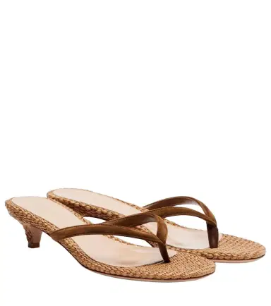 Gianvito Rossi Calypso 35 leather thong sandals | Thumbnail 1 Gianvito Rossi Calypso 35 leather thong sandals | Thumbnail 1