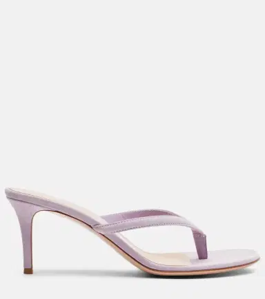 Gianvito Rossi Calypso suede thong sandals | Thumbnail 4 Gianvito Rossi Calypso suede thong sandals | Thumbnail 4