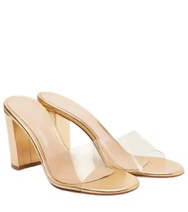 Gianvito Rossi 85 PVC mules | Thumbnail 1 Gianvito Rossi 85 PVC mules | Thumbnail 1