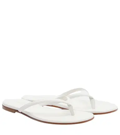Gianvito Rossi Leather thong sandals | Thumbnail 1 Gianvito Rossi Leather thong sandals | Thumbnail 1