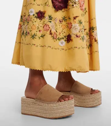 Gianvito Rossi Suede espadrille sandals | Thumbnail 6 Gianvito Rossi Suede espadrille sandals | Thumbnail 6