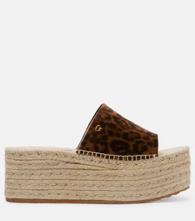 Gianvito Rossi Leopard-print suede espadrille sandals | Thumbnail 4 Gianvito Rossi Leopard-print suede espadrille sandals | Thumbnail 4