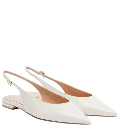 Gianvito Rossi Robbie patent leather slingback flats | Thumbnail 1 Gianvito Rossi Robbie patent leather slingback flats | Thumbnail 1