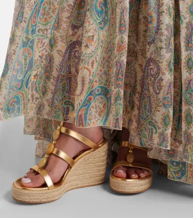 Gianvito Rossi Shanti leather espadrille wedges | Thumbnail 6 Gianvito Rossi Shanti leather espadrille wedges | Thumbnail 6