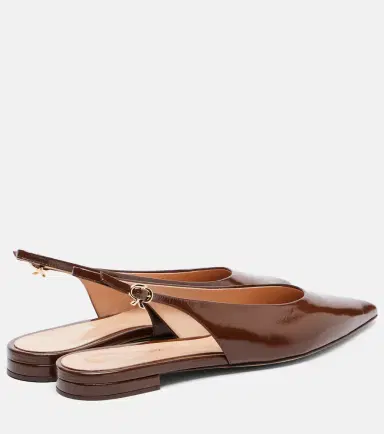 Gianvito Rossi Patent leather slingback flats | Thumbnail 2 Gianvito Rossi Patent leather slingback flats | Thumbnail 2