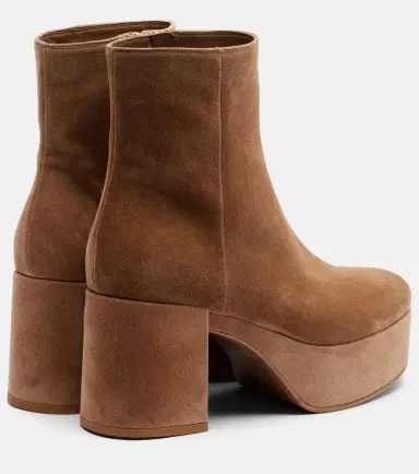 Gianvito Rossi Sally suede platform ankle boots | Thumbnail 3 Gianvito Rossi Sally suede platform ankle boots | Thumbnail 3