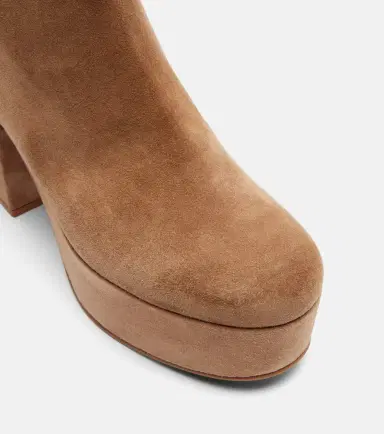 Gianvito Rossi Sally suede platform ankle boots | Thumbnail 4 Gianvito Rossi Sally suede platform ankle boots | Thumbnail 4