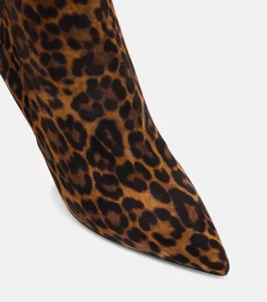 Gianvito Rossi Levy 85 leopard-print suede ankle boots | Thumbnail 3 Gianvito Rossi Levy 85 leopard-print suede ankle boots | Thumbnail 3