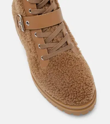 Gianvito Rossi Chamonix shearling lace-up boots | Thumbnail 3 Gianvito Rossi Chamonix shearling lace-up boots | Thumbnail 3