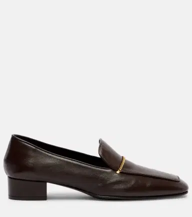 Herbert Levine Fair And Square 30 leather loafer pumps | Thumbnail 4 Herbert Levine Fair And Square 30 leather loafer pumps | Thumbnail 4