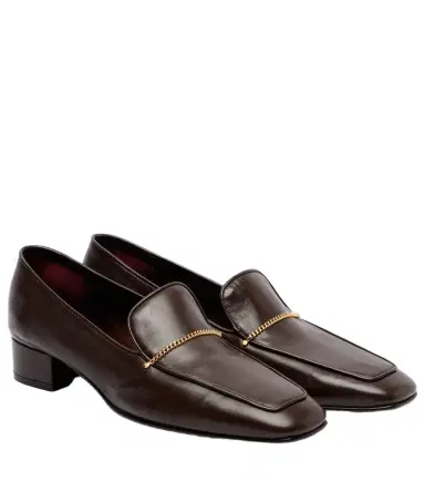 Herbert Levine Fair And Square 30 leather loafer pumps | Thumbnail 1 Herbert Levine Fair And Square 30 leather loafer pumps | Thumbnail 1