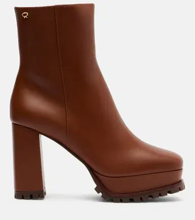 Gianvito Rossi 70 shearling-lined platform ankle boots | Thumbnail 4 Gianvito Rossi 70 shearling-lined platform ankle boots | Thumbnail 4