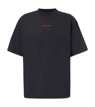 Balenciaga Logo cotton jersey T-shirt | Thumbnail 1 Balenciaga Logo cotton jersey T-shirt | Thumbnail 1