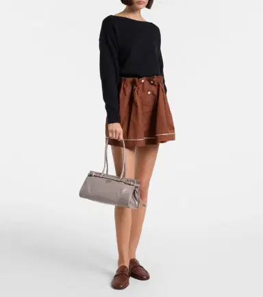 Prada Bonnie Medium leather shoulder bag | Thumbnail 5 Prada Bonnie Medium leather shoulder bag | Thumbnail 5