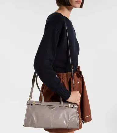 Prada Bonnie Medium leather shoulder bag | Thumbnail 6 Prada Bonnie Medium leather shoulder bag | Thumbnail 6