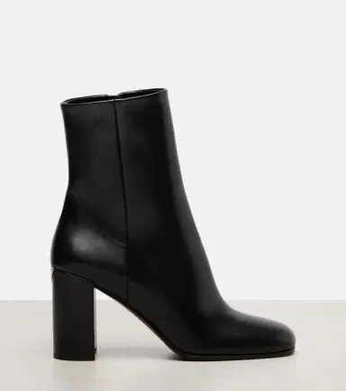Prada Logo leather ankle boots | Thumbnail 4 Prada Logo leather ankle boots | Thumbnail 4