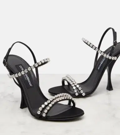Dolce & Gabbana Crystal-embellished sandals | Thumbnail 3 Dolce & Gabbana Crystal-embellished sandals | Thumbnail 3