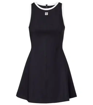 Tory Burch T Monogram jersey tennis dress | Thumbnail 1 Tory Burch T Monogram jersey tennis dress | Thumbnail 1