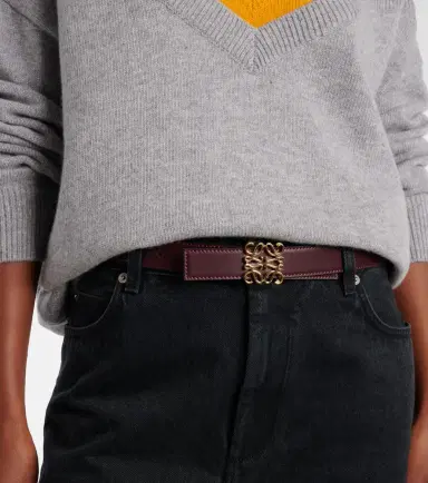 Loewe Anagram leather belt | Thumbnail 3 Loewe Anagram leather belt | Thumbnail 3
