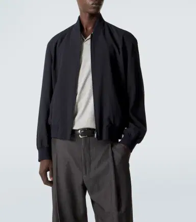 Giorgio Armani Cotton-blend bomber jacket | Thumbnail 3 Giorgio Armani Cotton-blend bomber jacket | Thumbnail 3