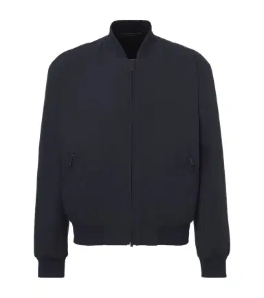 Giorgio Armani Cotton-blend bomber jacket | Thumbnail 1 Giorgio Armani Cotton-blend bomber jacket | Thumbnail 1