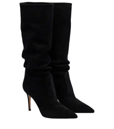 Gianvito Rossi Hansen 85 suede knee-high boots | Thumbnail 1 Gianvito Rossi Hansen 85 suede knee-high boots | Thumbnail 1