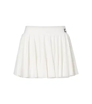 Tory Burch T Monogram gathered jersey skort | Thumbnail 1 Tory Burch T Monogram gathered jersey skort | Thumbnail 1